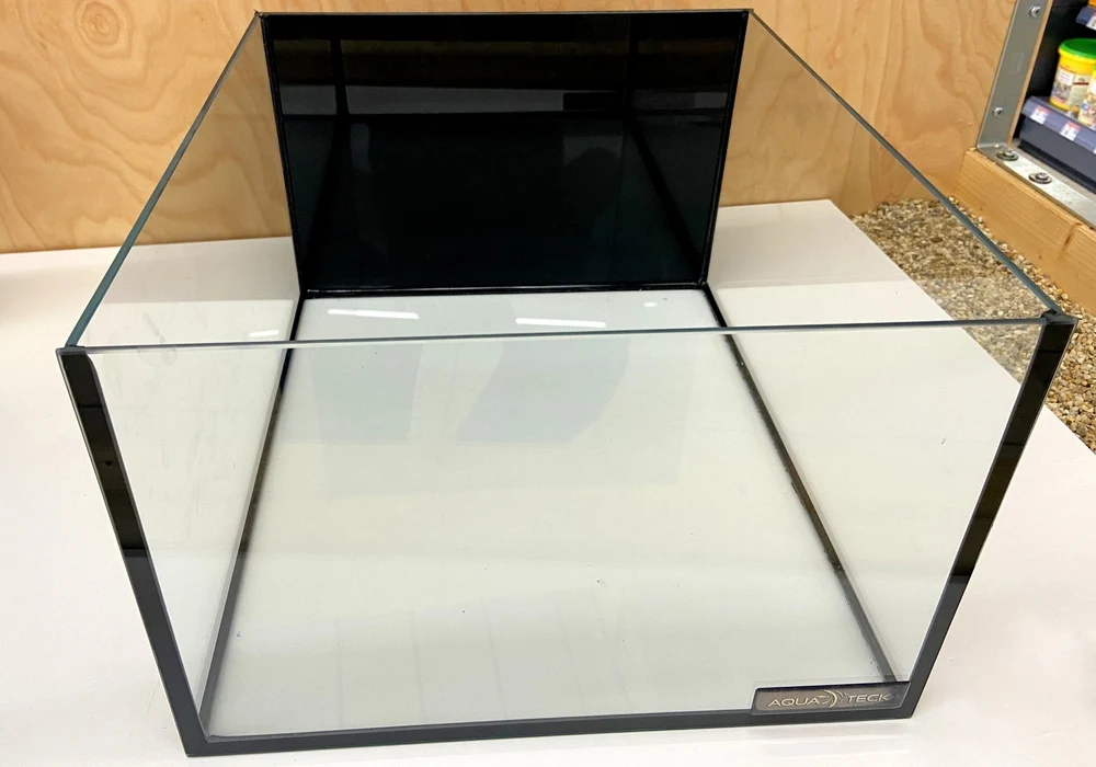 Rückwandfolie "SCHWARZ" - selbstklebend für Kallax-Aquarien – Bild 3